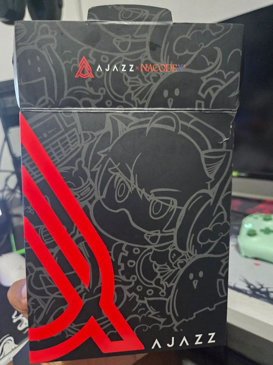 Mouse sem fio com dock de carregamento AJAZZ AJ139 V2 RED - Foto 4