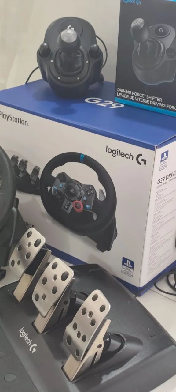 Volante logitech g29 + cambio  - Foto 4