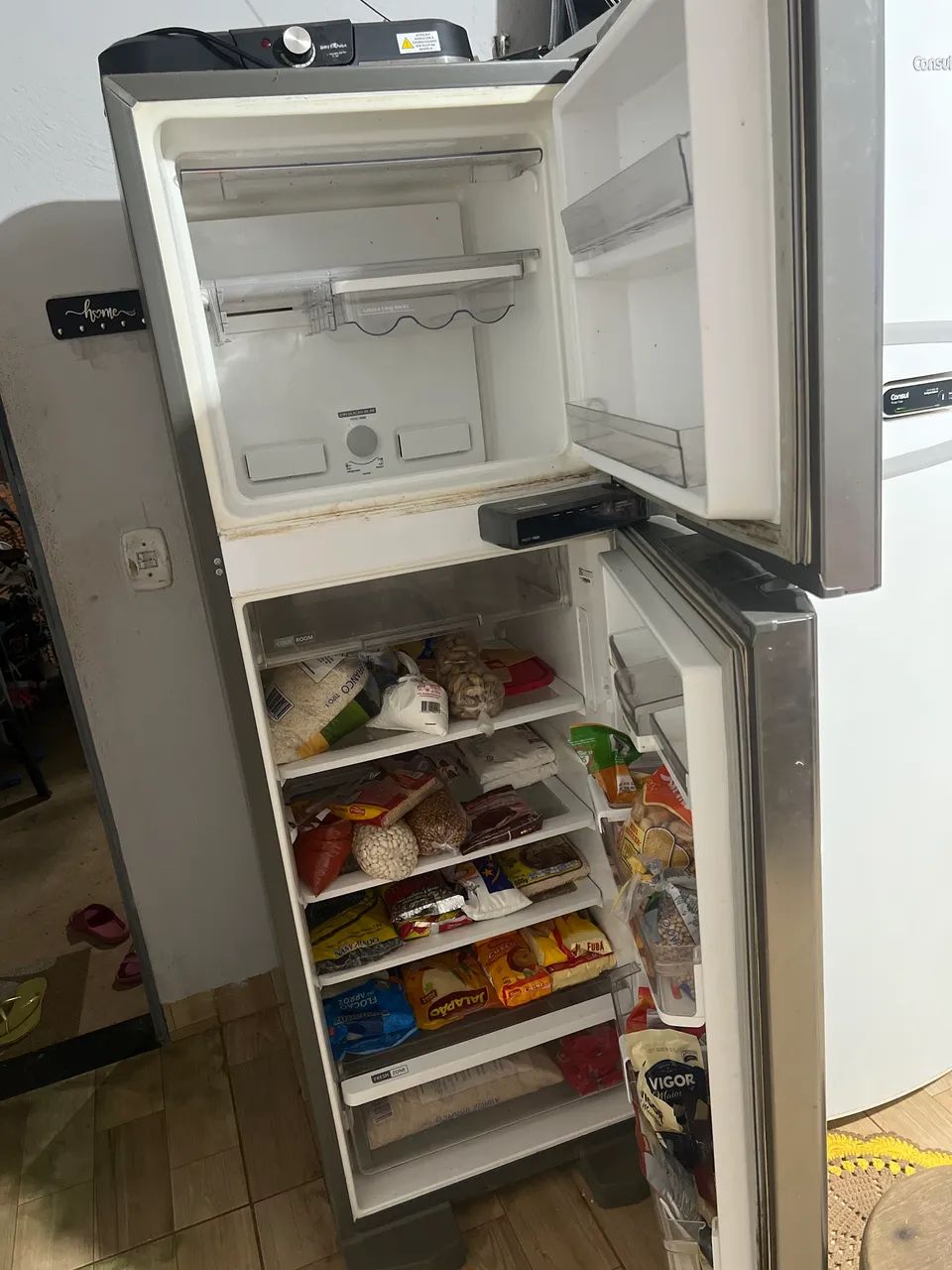 Geladeira Brastemp 375 litros inox  - Foto 2