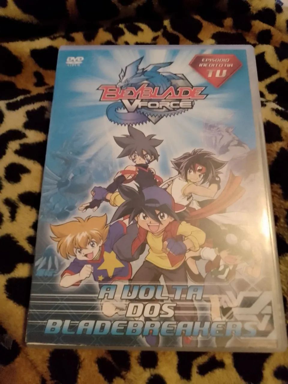 Dvd Beyblade VForce.A Volta dos Bladebreahers.