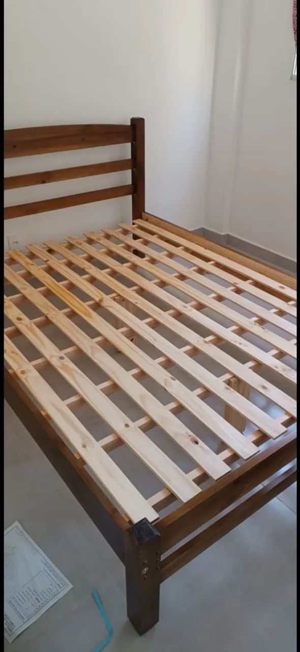 Cama de casal e colchão  - Foto 2
