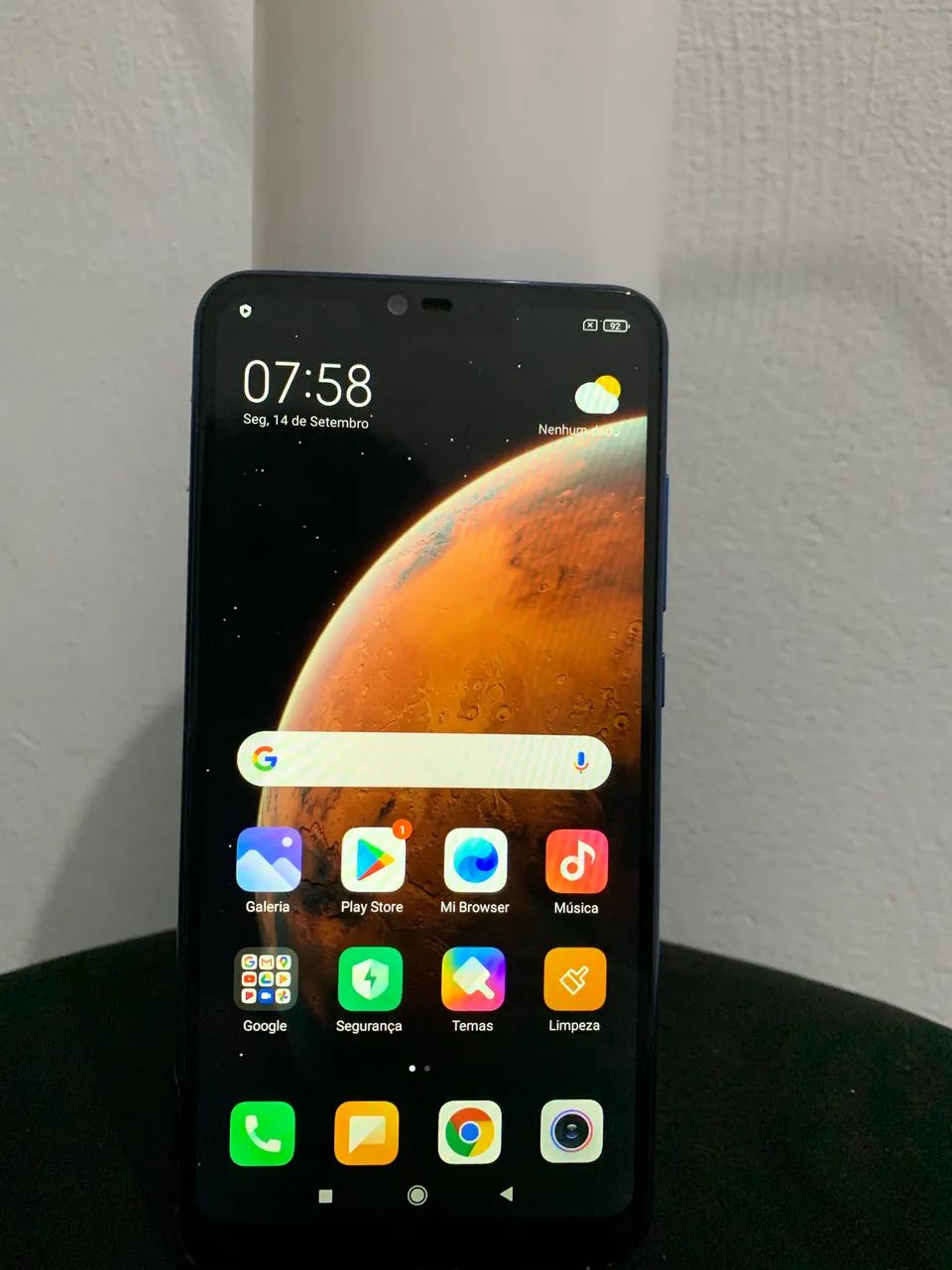Xiaomi Mi 8 Lite 64GB Azul - Ótimo Estado - Funcionando Perfeitamente - Foto 2