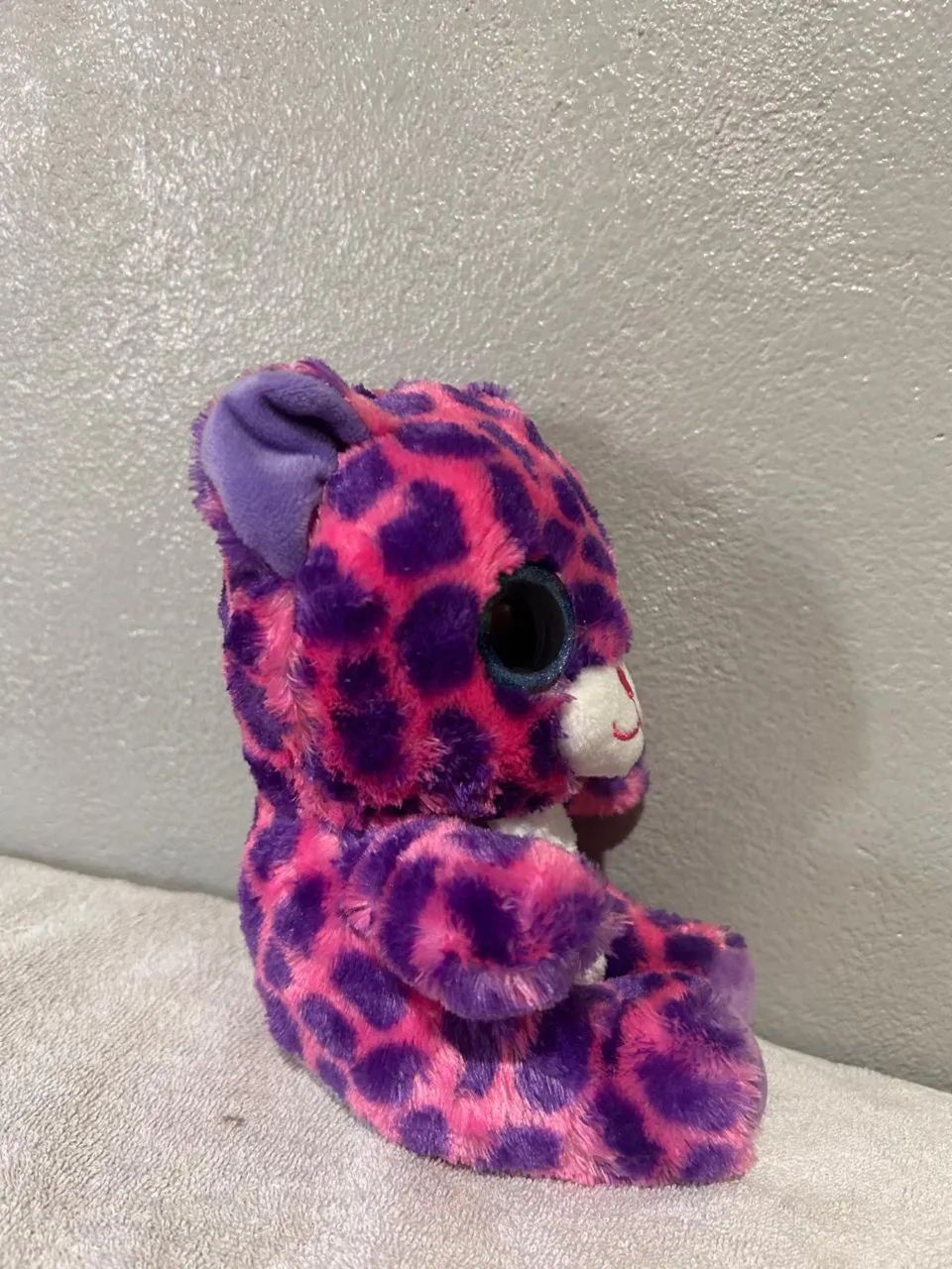 Pelúcia Ursinho Roxo/Rosa - Foto 4