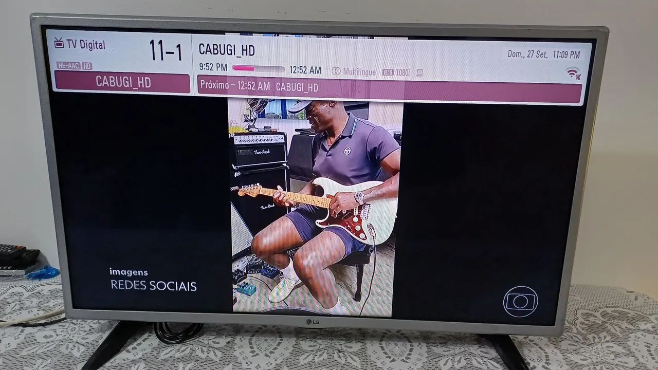 Tv LG 32 polegadas não é smart