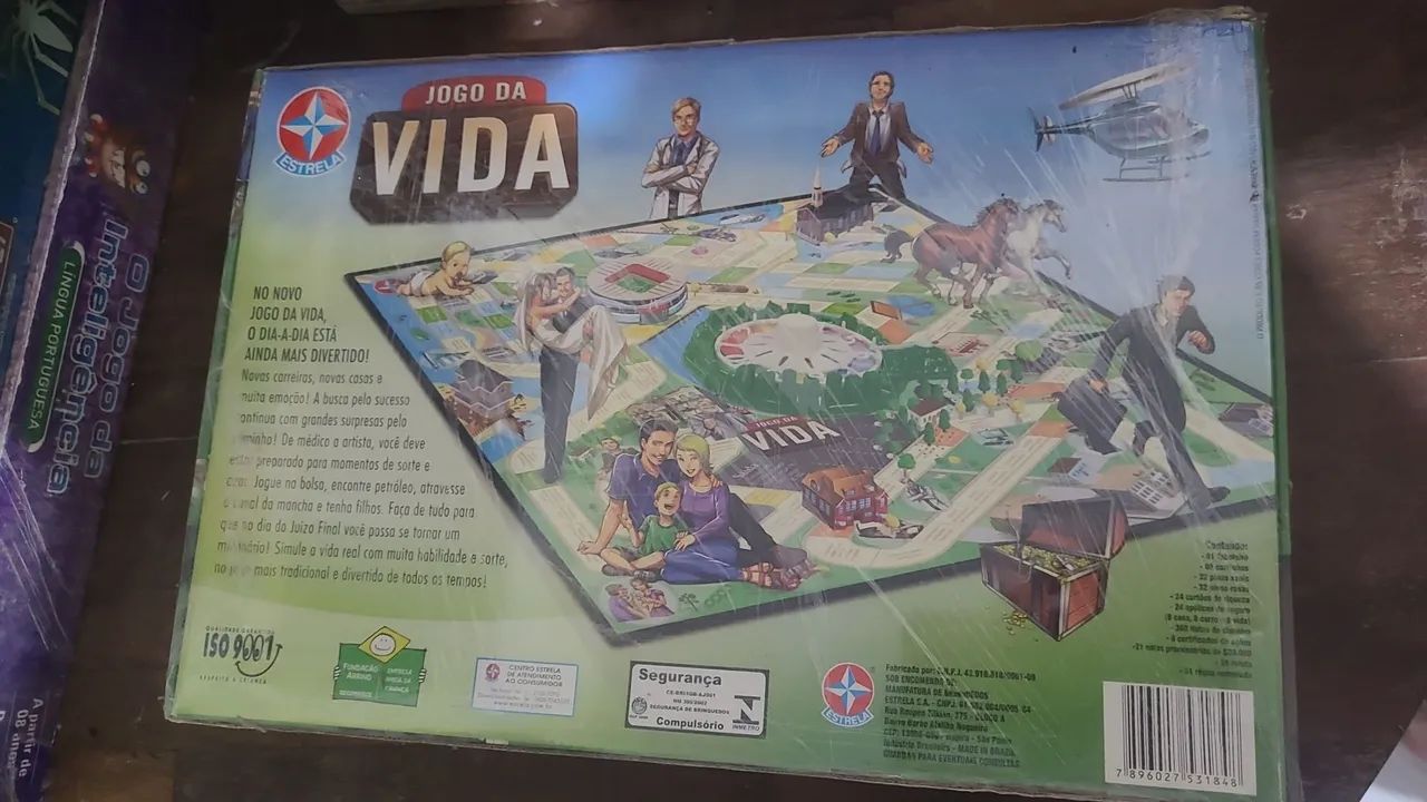 Jogo da vida  tabuleiro  - Foto 3
