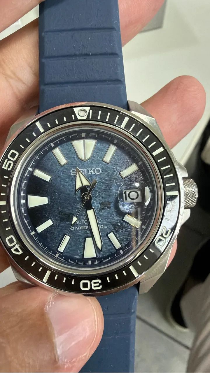 Seiko Prospex King Samurai Dark Manta Ray SRPF79K1 - Acessórios Seiko Prospex King Samurai Dark Manta Ray SRPF79K1 - Acessórios