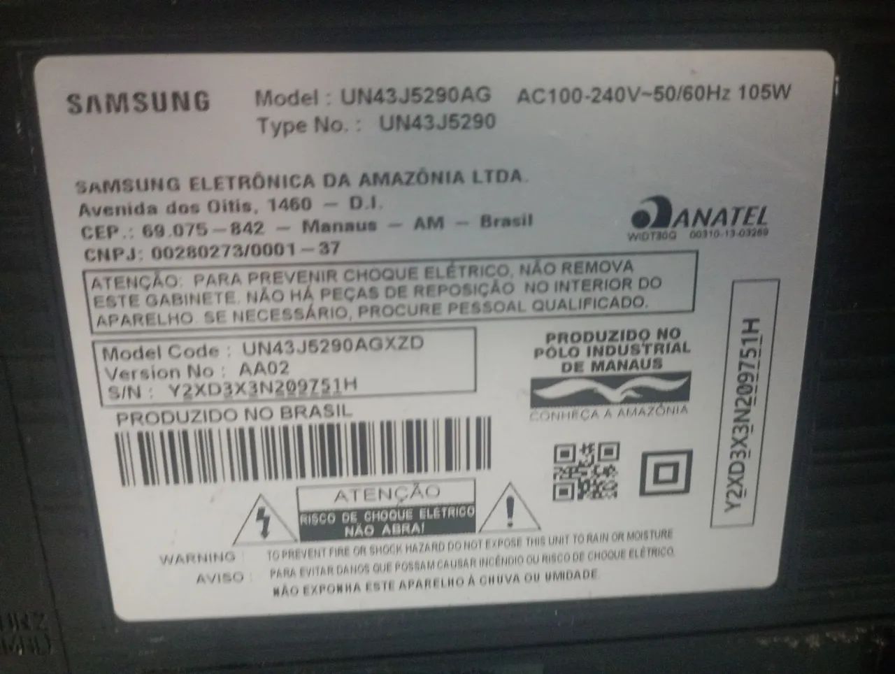 Tv Samsung 43 polegadas - Foto 2