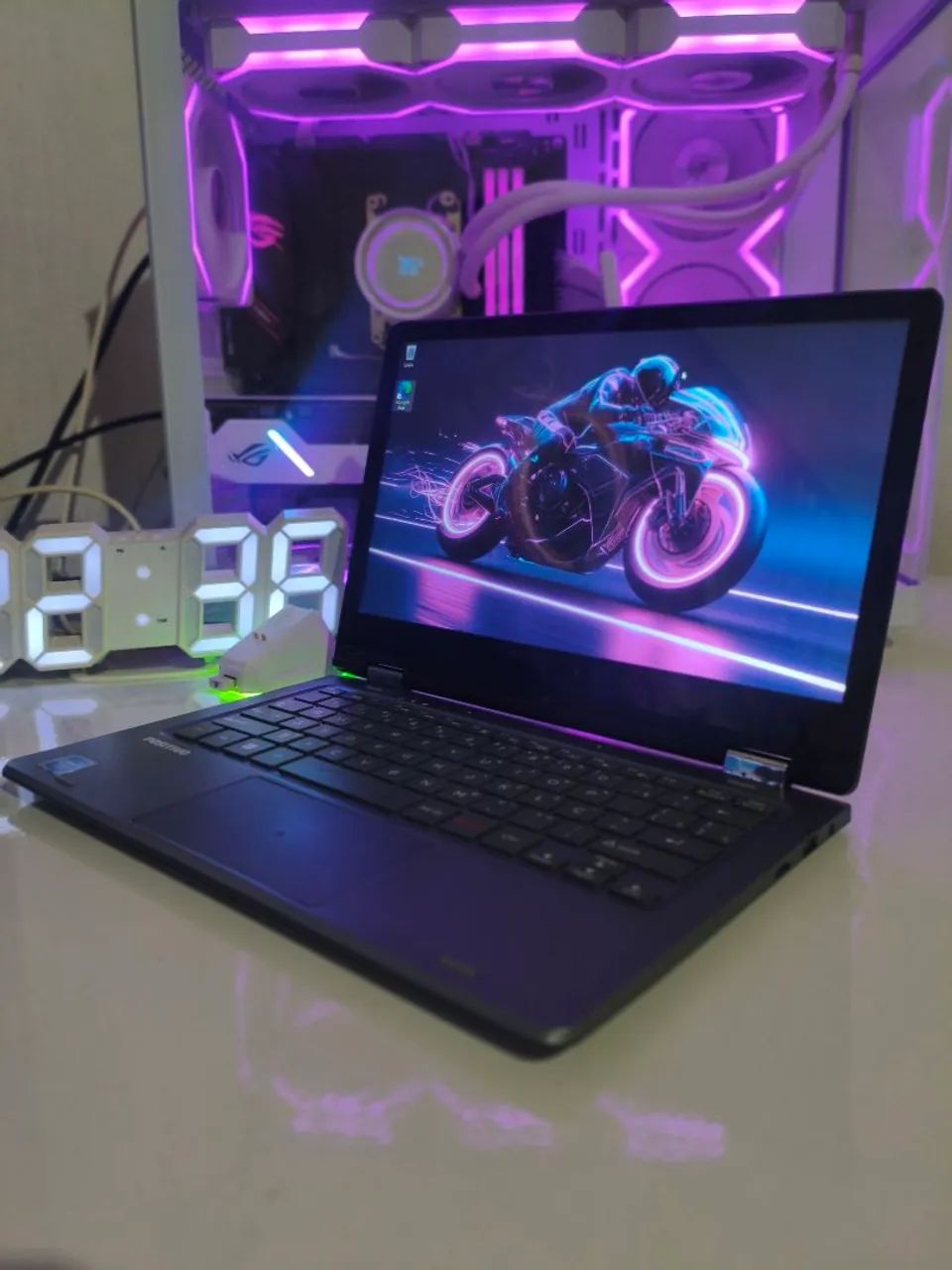 Notebook duo c com touché na tela no precinho - Foto 2