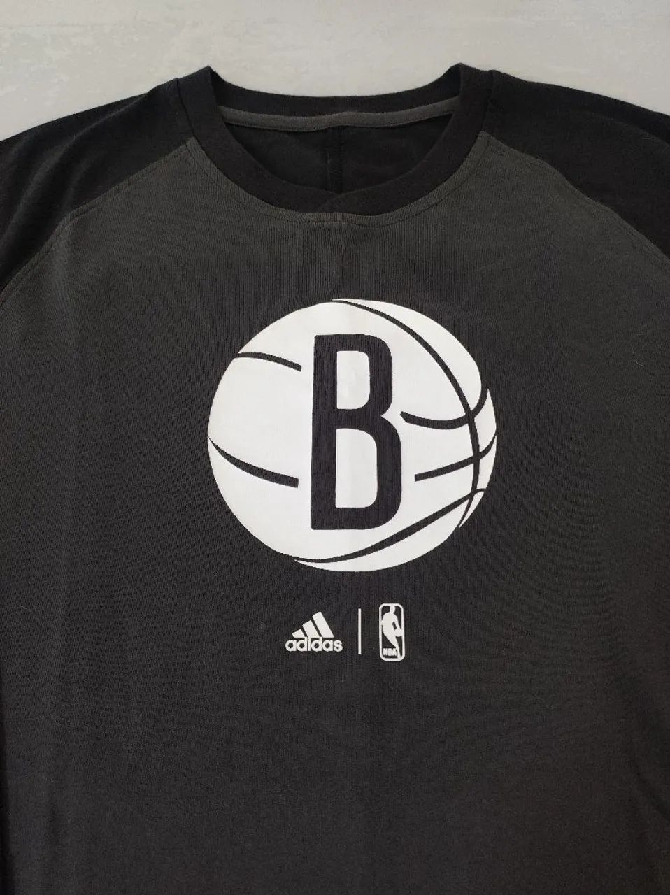 Camiseta Adidas Manga 3/4 - Brooklyn Nets - Foto 2