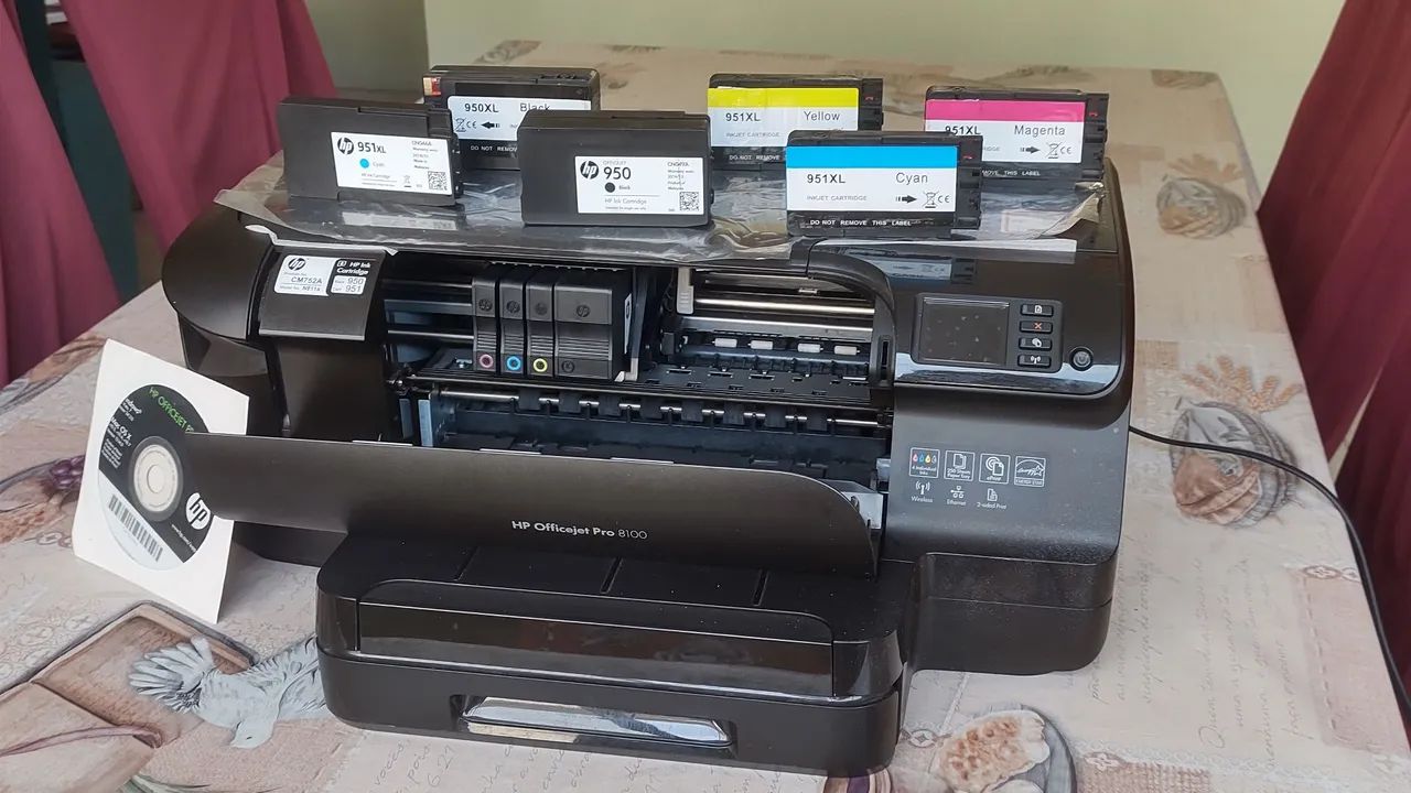 Impressora Officejet Pró 8100 - Foto 4