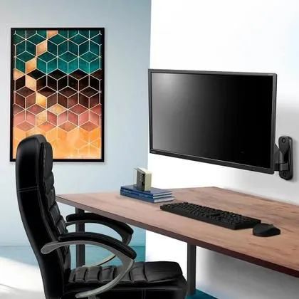 Suporte de parede  para Monitor  Multiarticulado  de 17 a 34 Polegadas  com pistão a gas - Foto 3
