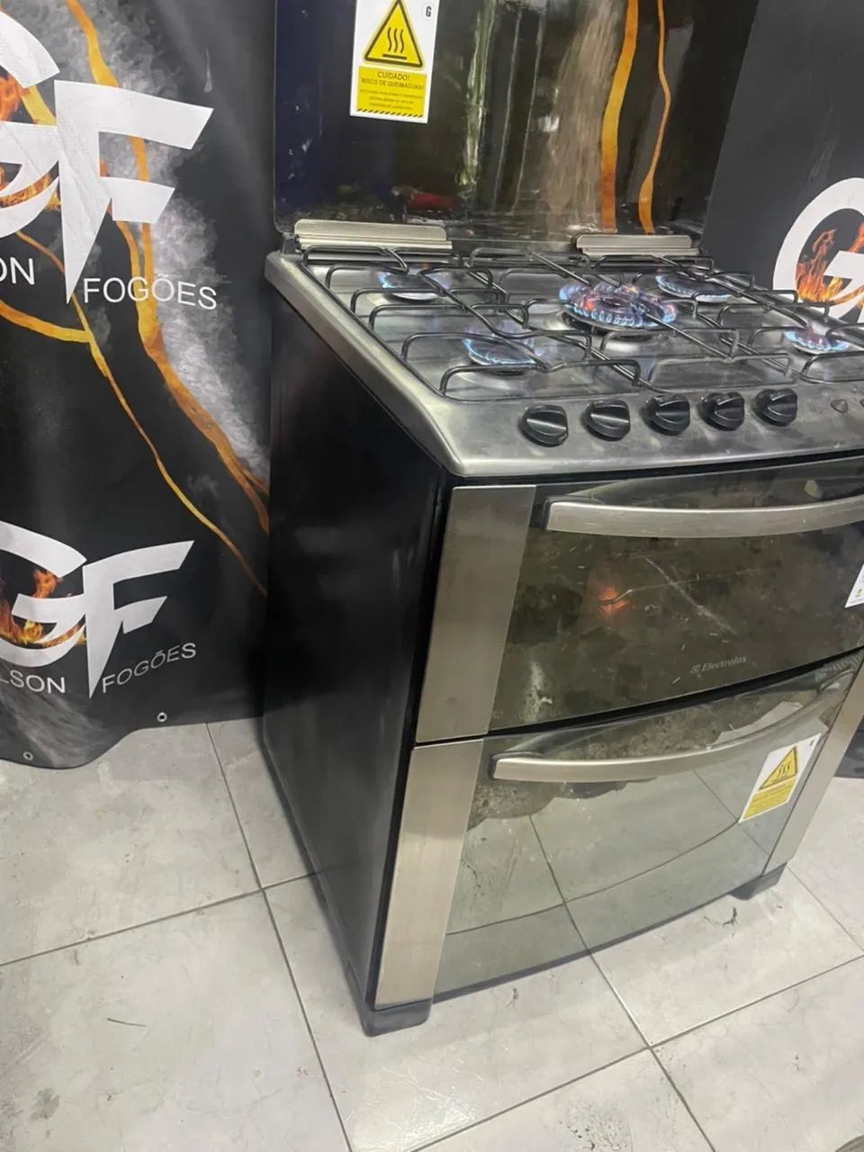 Fogão dois fornos eletrico - Foto 3