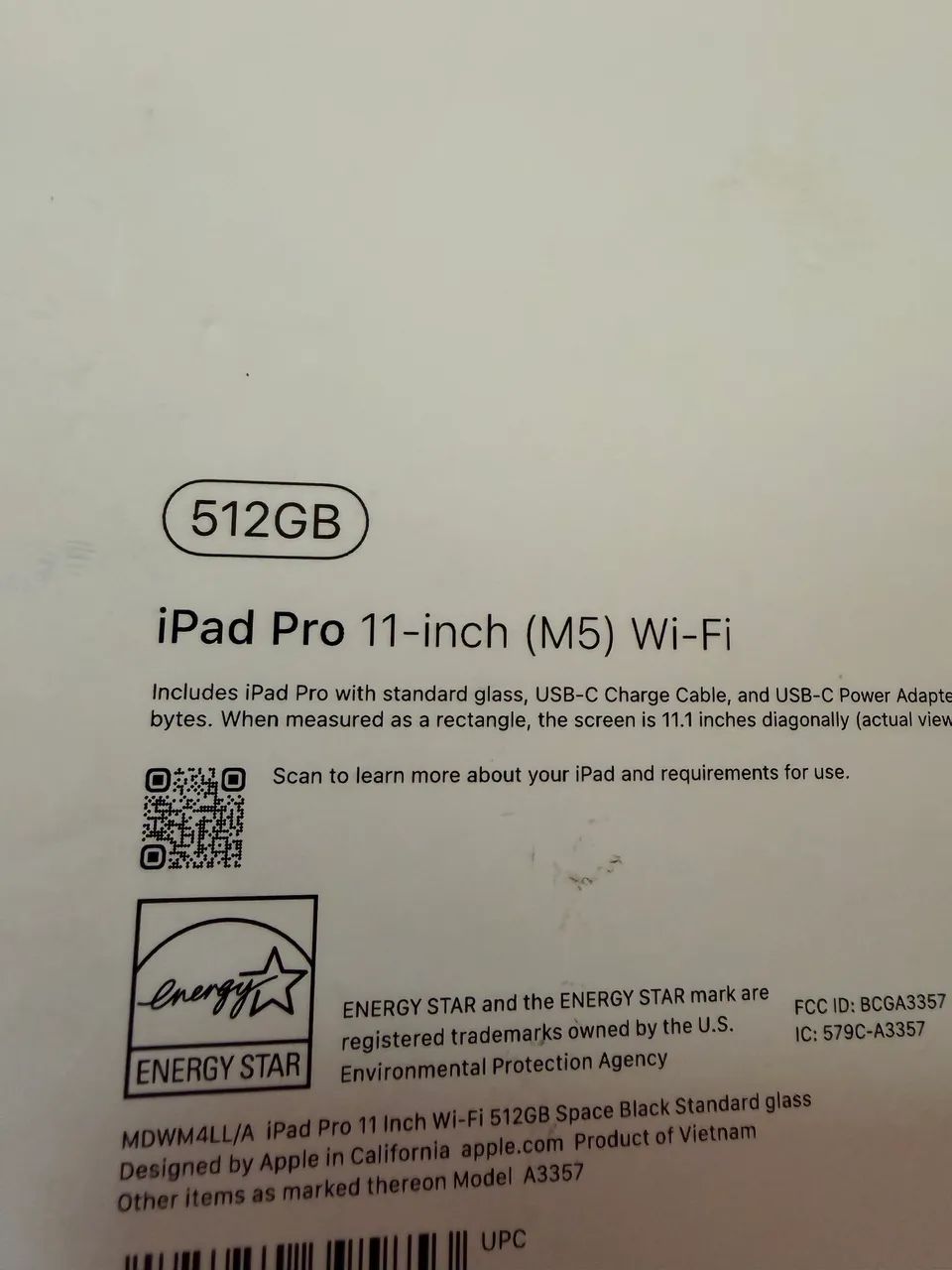iPad Pro M5 , 512GB, 11 polegadas, lacrados.  - Foto 2