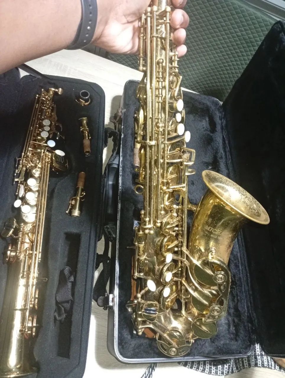 1 sax soprano e 1 sax alto  - Foto 2