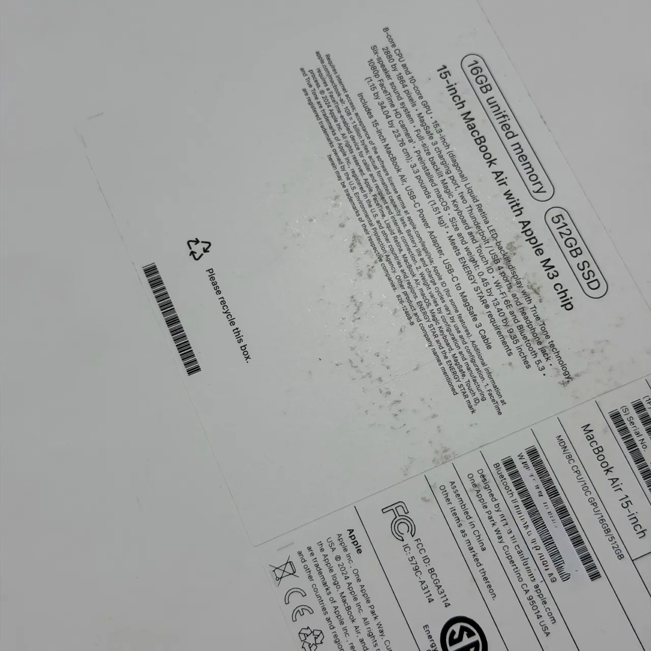 MACBOOK AIR M3 16GB/512SSD 15 Polegadas - Foto 4