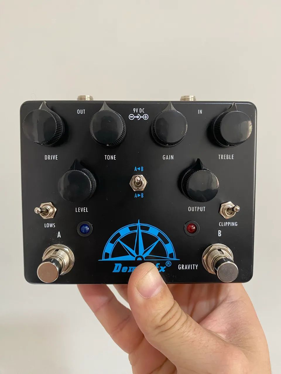 Pedal Demonfx Gravity (TS-10 e Klon Centaur) - Instrumentos