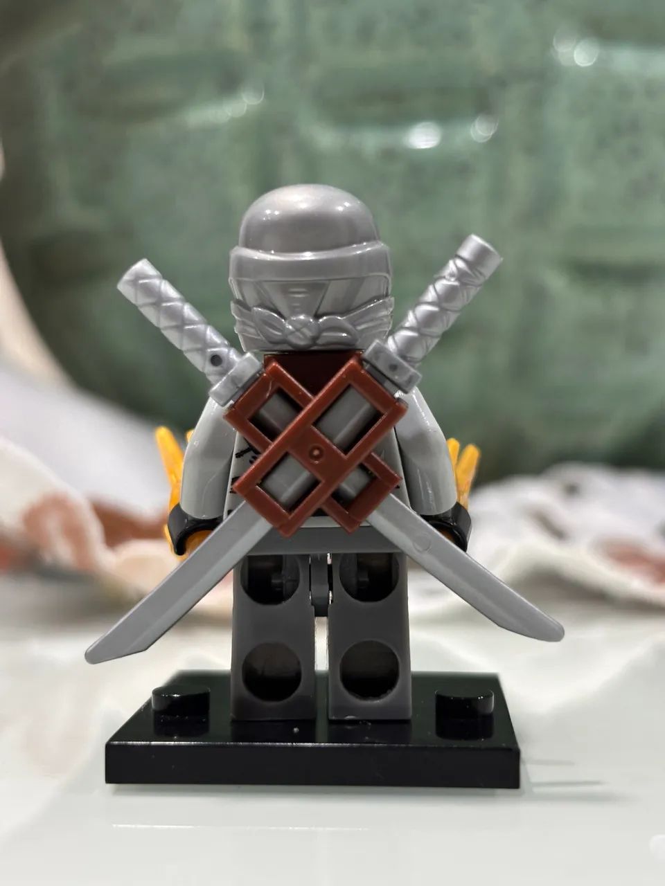 NINJAGO Minifigura - Zane Titanium Ninja (70748) - Brinquedos e