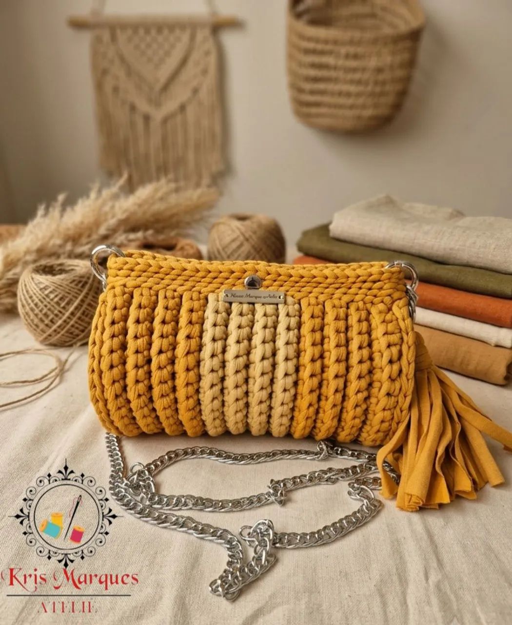 Bolsa Crochê 