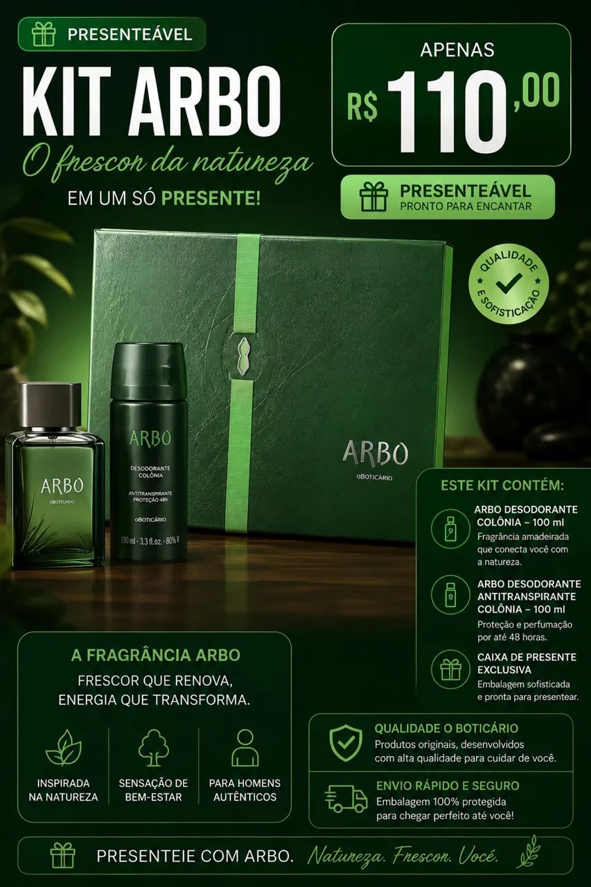 Kit Boticário Malbec  - Foto 5