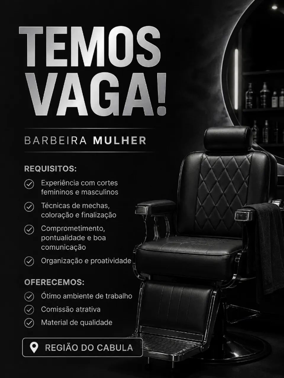 BARBEIRA MULHER/BARBEARIA