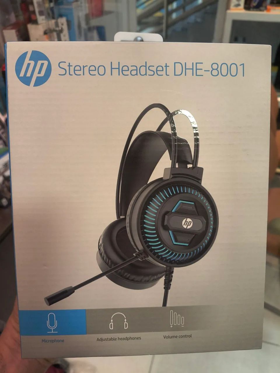 Headset gamer HP 