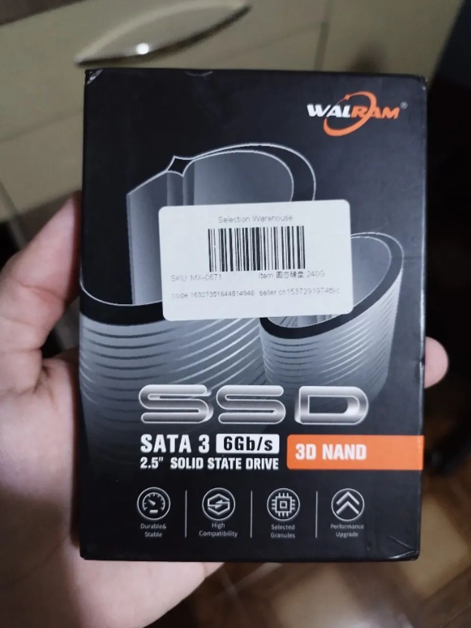SSD Sata Walram 240GB