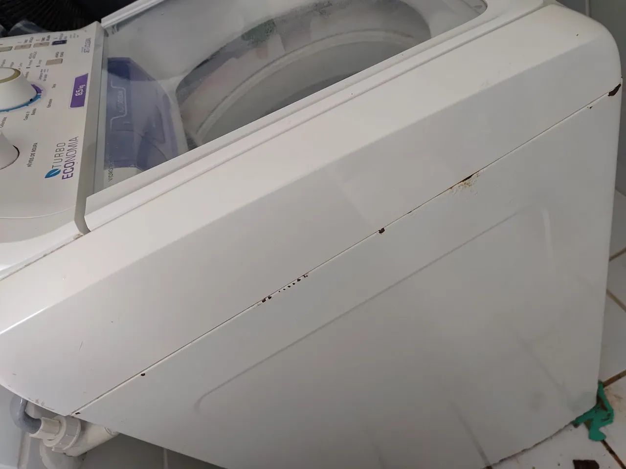Maquina de lavar funcionando porém para retirada de peças - Foto 3