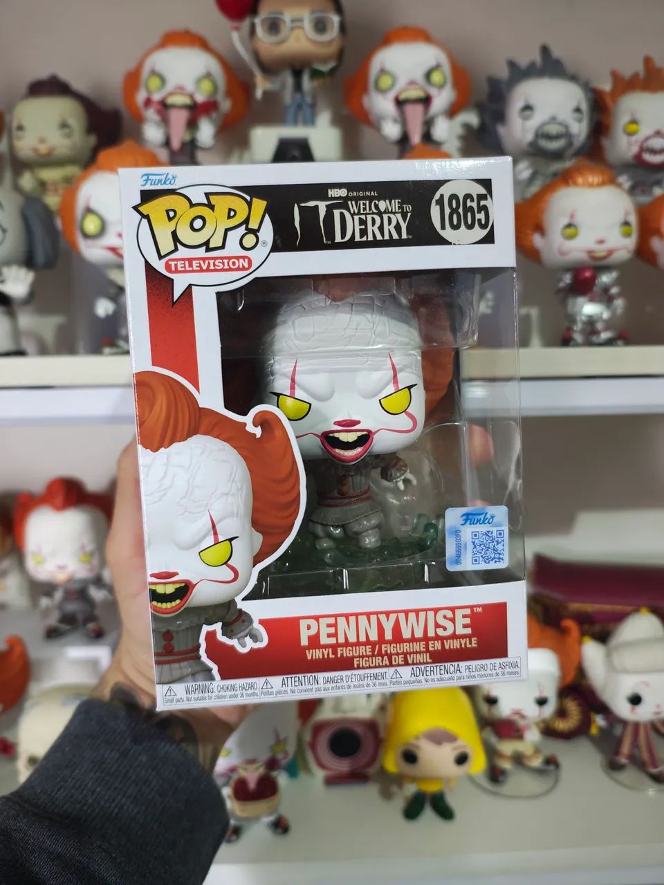 Funko Pop Pennywise Exclusive - It: Welcome To Derry - #1865