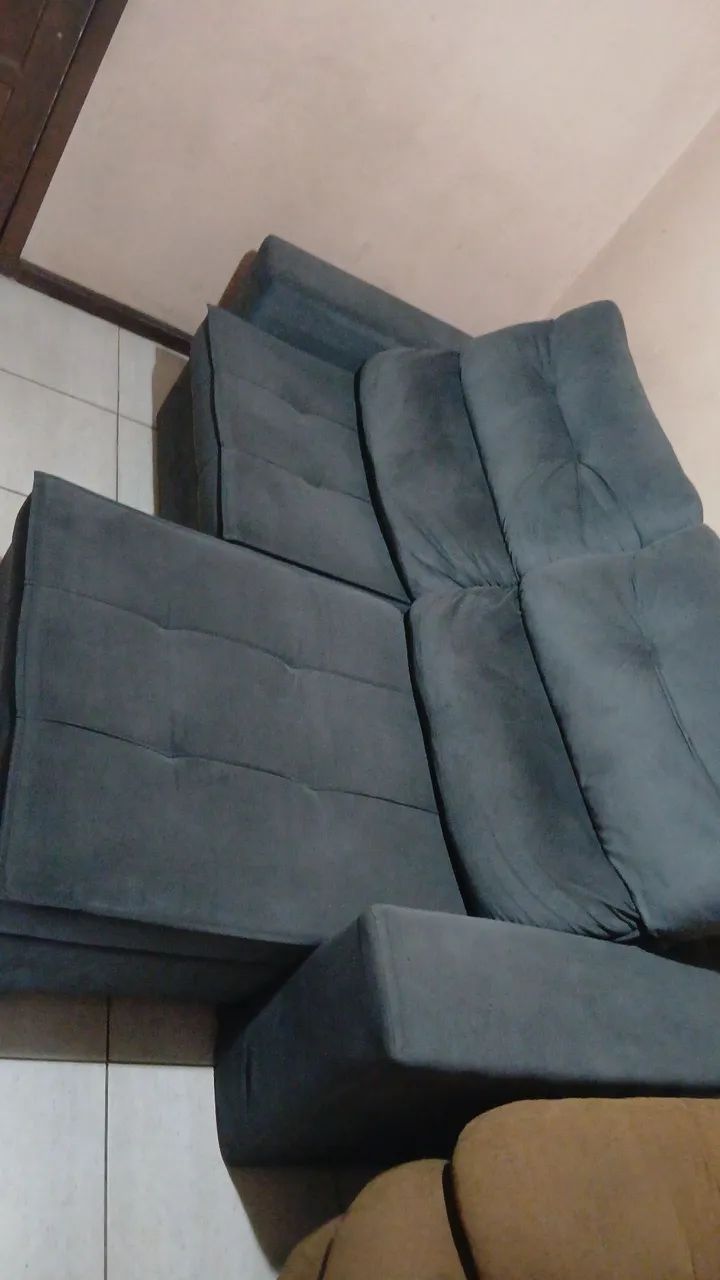 Sofa retratil com bau - Foto 2