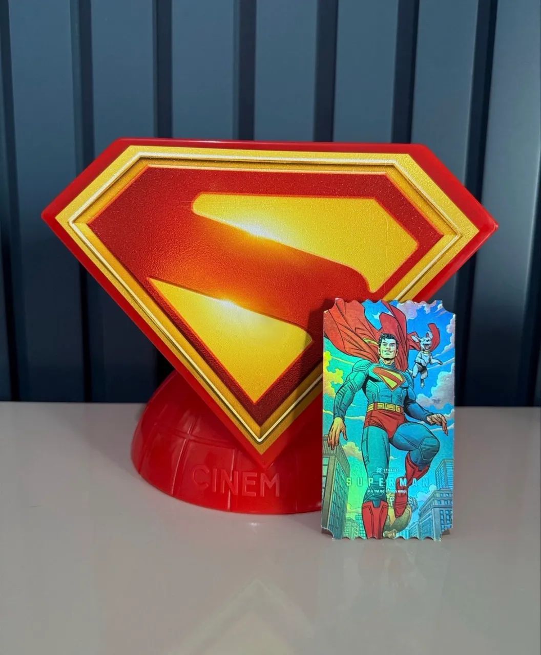 Balde Cinemark Superman 