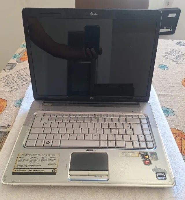 Notebook HP Pavillion DV5-1220br (para retirada e aproveitamento de peças)
