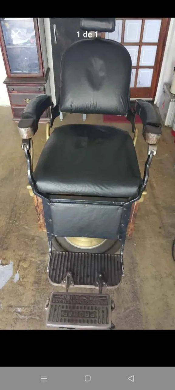 Cadeira de barbeiro 