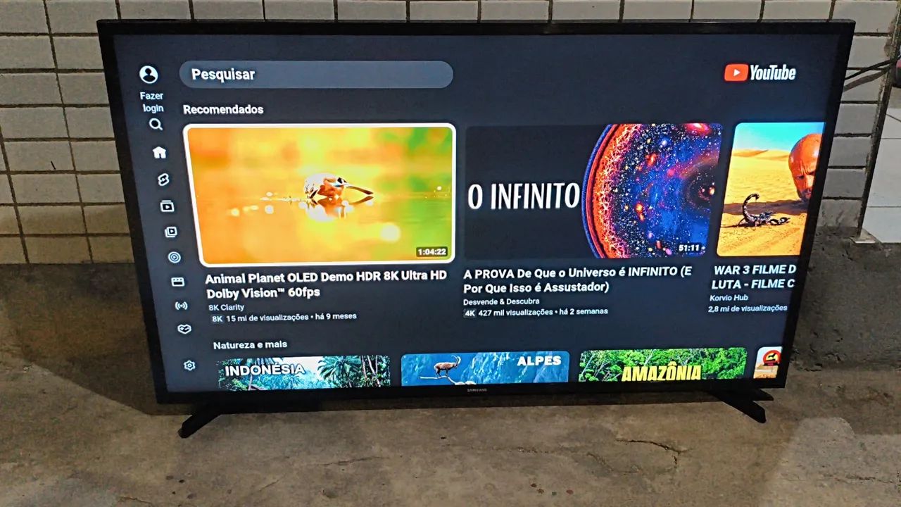 Tv Smart Samsung 43 Polegadas Tyzen Top de Verdade  - Foto 5
