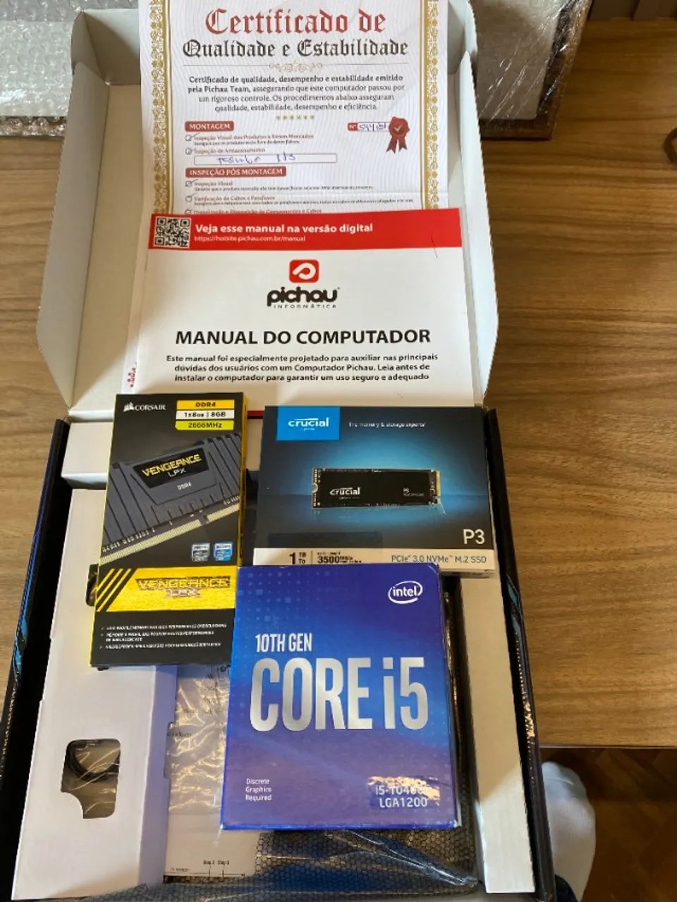 Kit Placa-mãe, Processador i5 e memória ram - Foto 3
