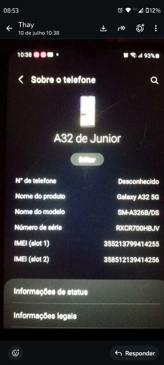 celular Samsung A32