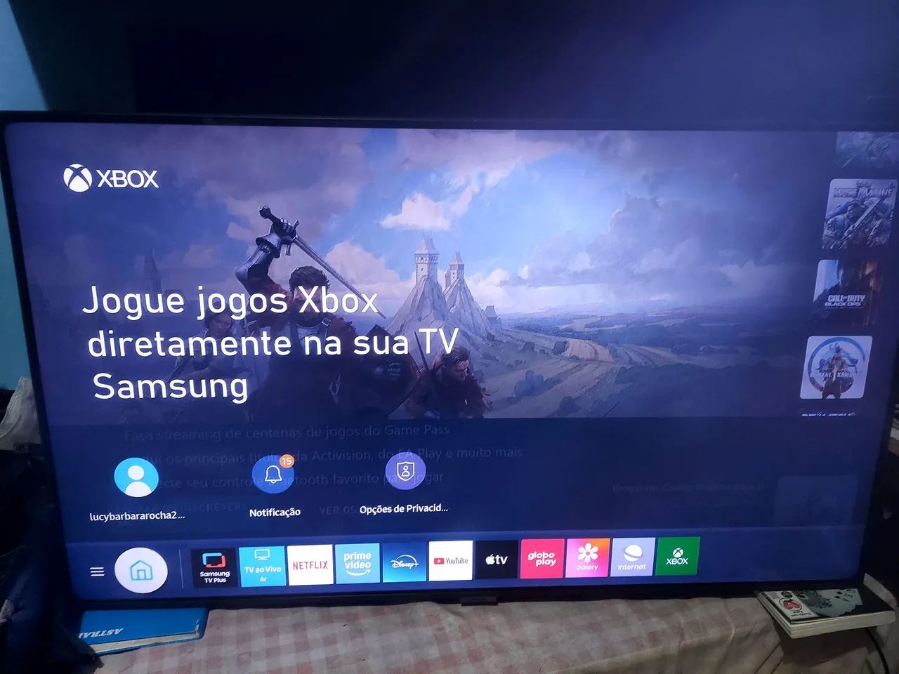 TV smart Samsung 43 Xbox Integrado  - Foto 2