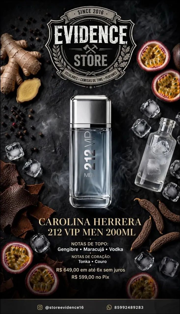 212 Vip Men 200 ml  - Foto 2