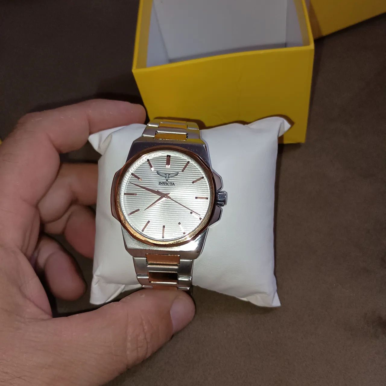 Invicta 69975 prata / ouro rose 