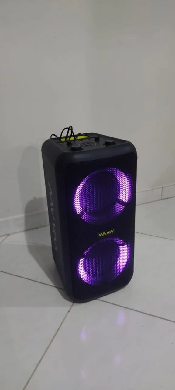 Vendo caixa de som Waaw infinity 200 160w - Foto 3