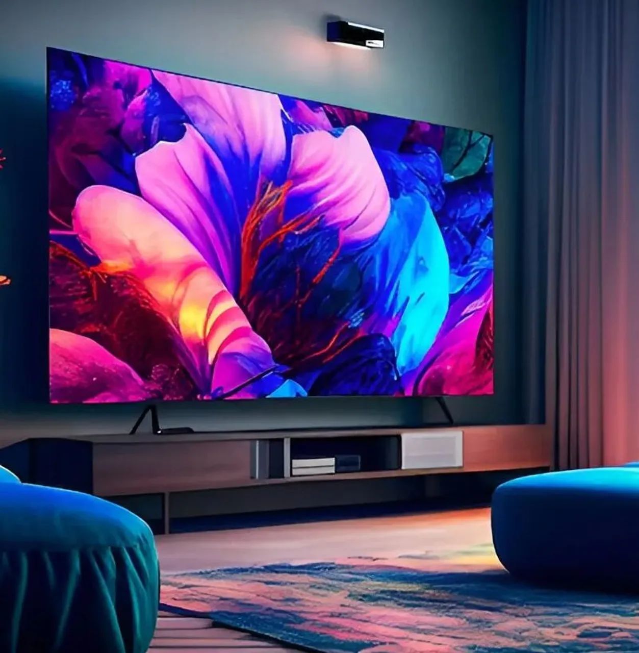 TV HISENSE 85 polegadas QLED 4k nova lacrada 