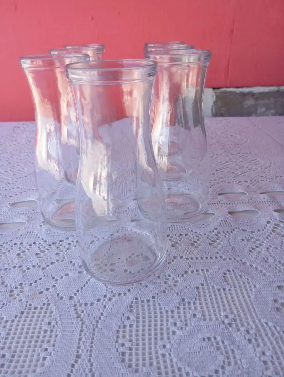 Vasos de vidro 