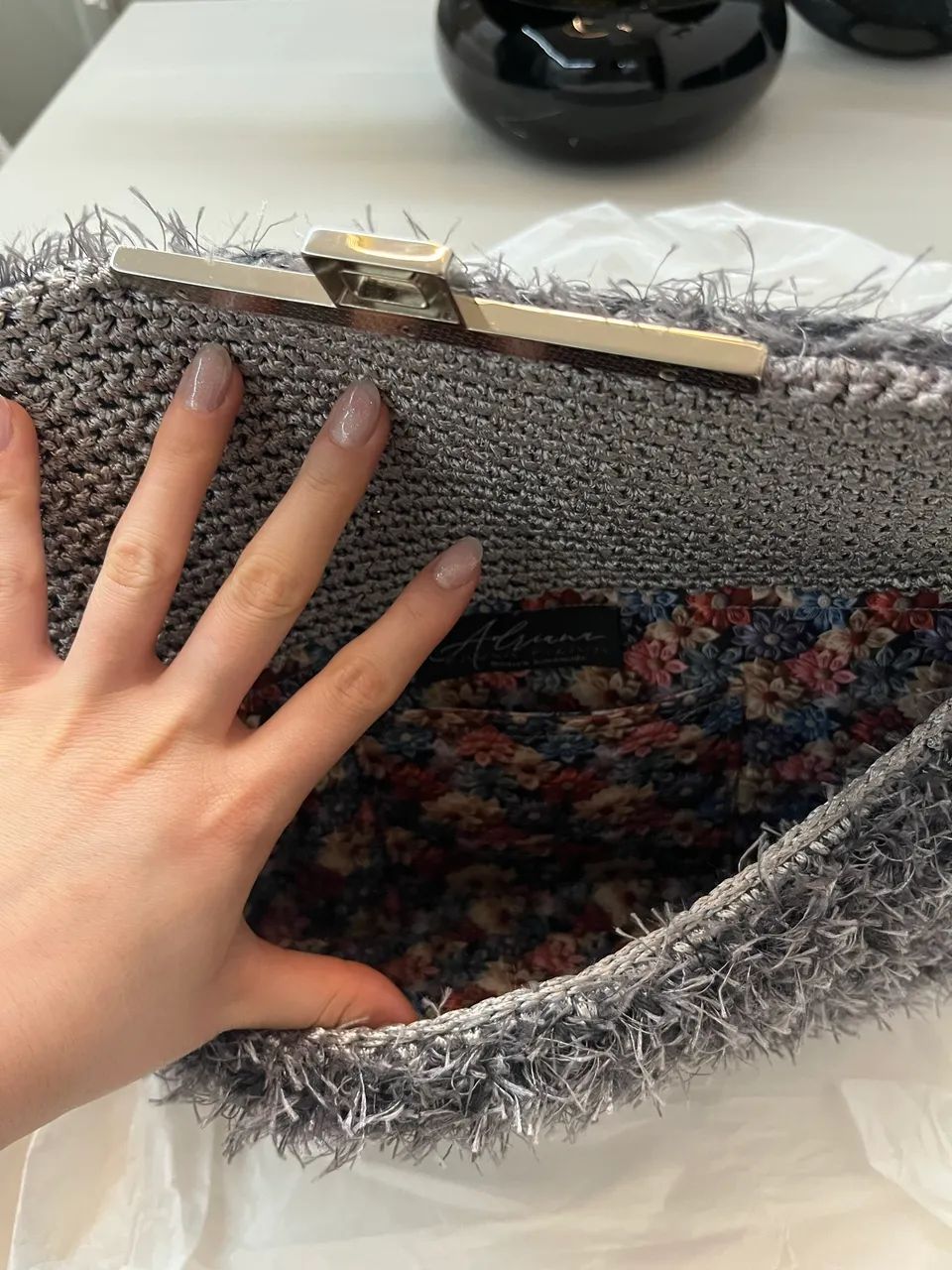 Bolsa feita a mão nova - marca exclusiva  - Foto 5