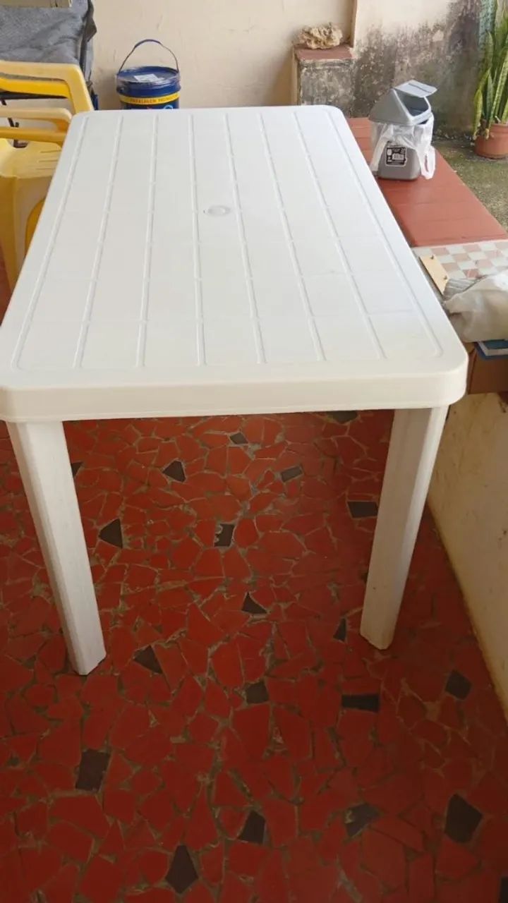 Mesa de plástico