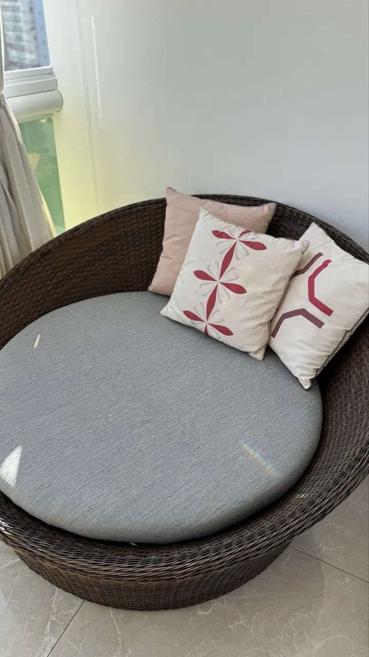 Chaise Redonda Área Externa 