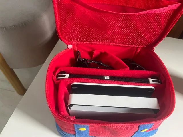 Nintendo Switch OLED Desbloqueado + Acessórios - Foto 5