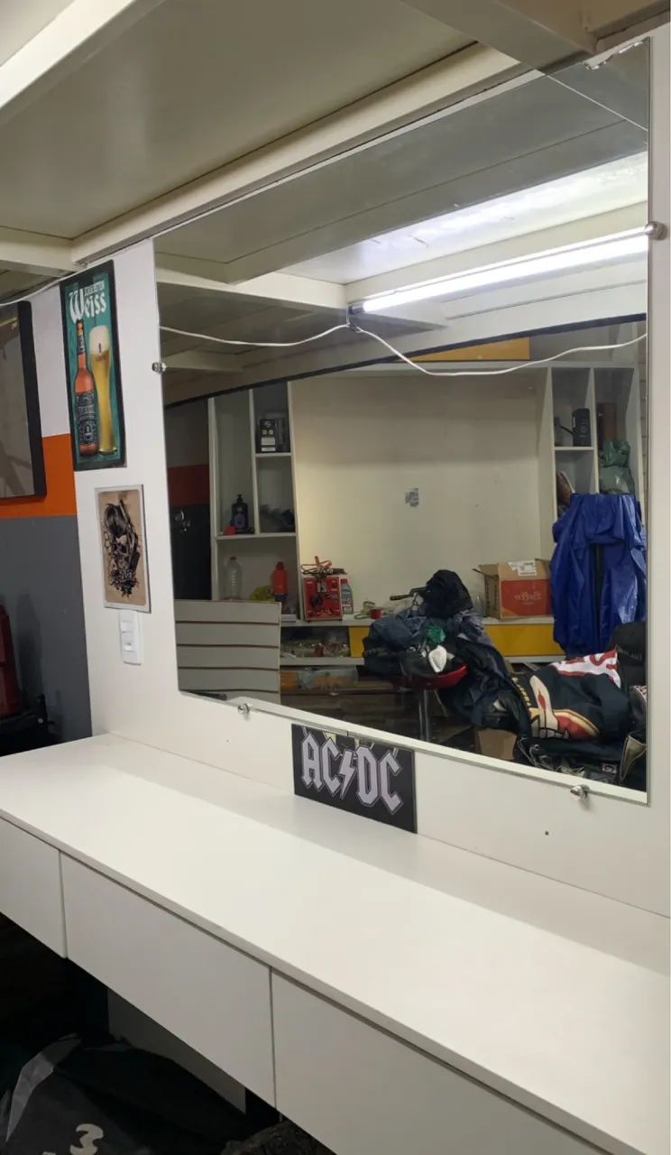 Barbearia - Cadeira, painel e lavatório  - Foto 4