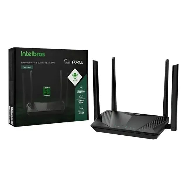 Roteador Intelbras Wi-Fi 6 W6-1500