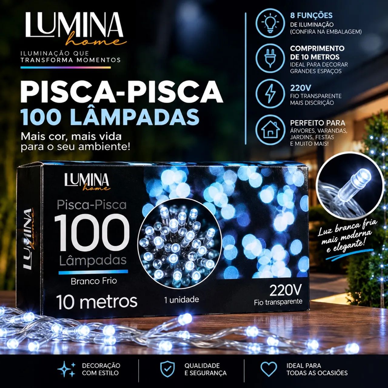 Pisca pisca Natal Led  - Foto 2