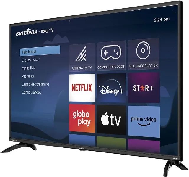 Smart TV Roku Britânia 42 polegadas LED - NOVA LACRADA - Foto 3