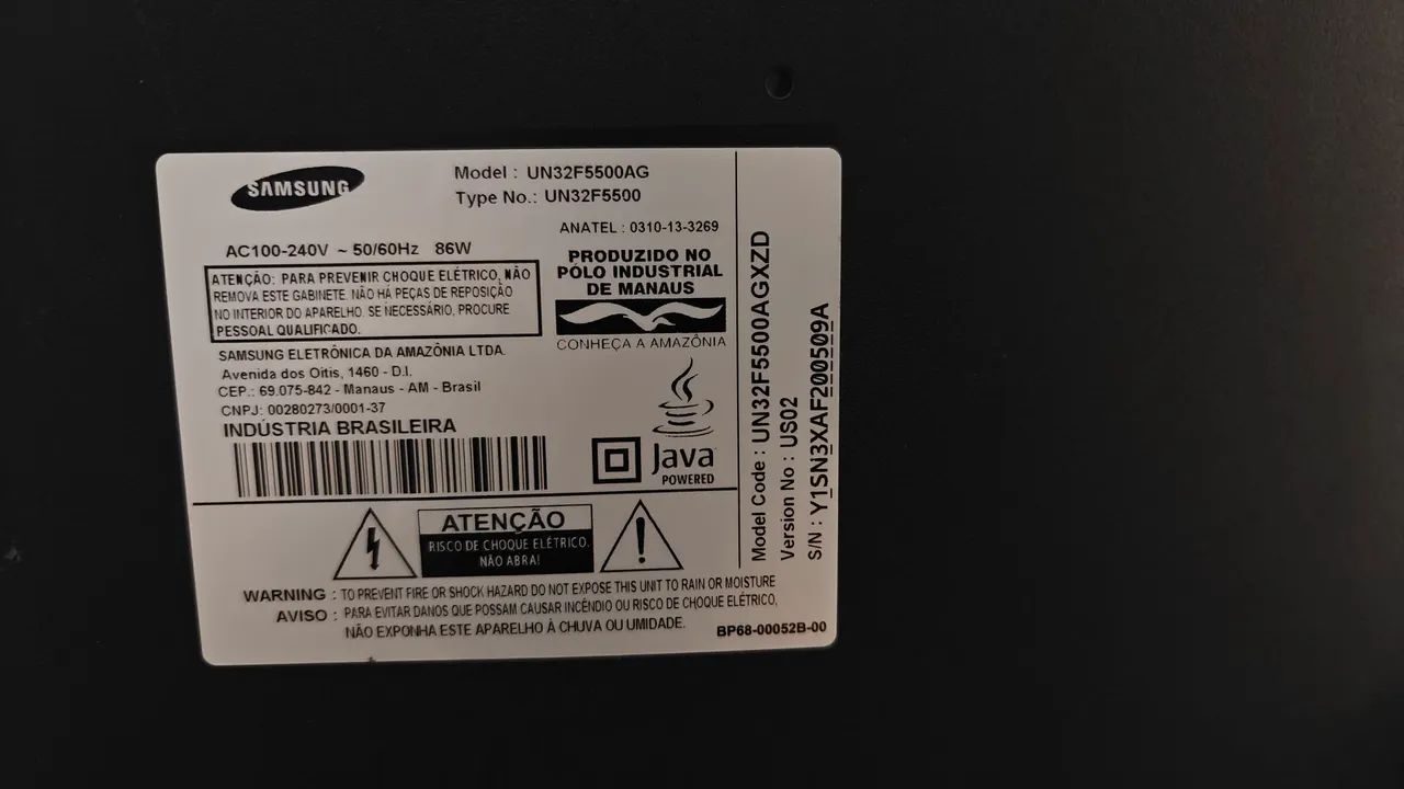 Tv Samsung - UN32F5500AG - Foto 3